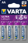 Preview: Varta Mignon 6106 Professional Lithium in 4er-Blister
