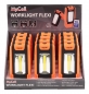 Preview: COB LED Worklight Flexi "Hycell" (im 12er Display),Werkstattleuchte mit Magnet und Halteclip, inkl. 3 Micro AAA Batterien