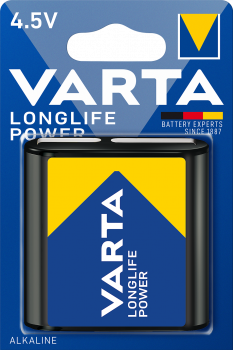 Varta ( High E) Longlife Power  Flachbatt. 4.5 V 4912