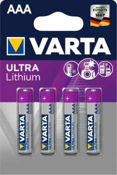 Varta Micro 6103 Professional Lithium in 4er-Blister