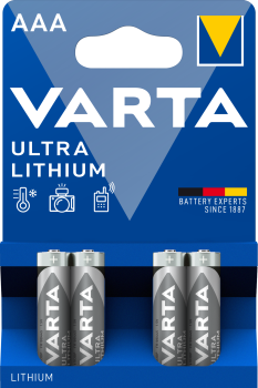 Varta Micro 6103 Professional Lithium in 4er-Blister