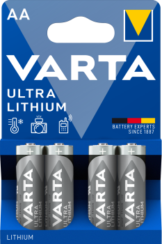 Varta Mignon 6106 Professional Lithium in 4er-Blister