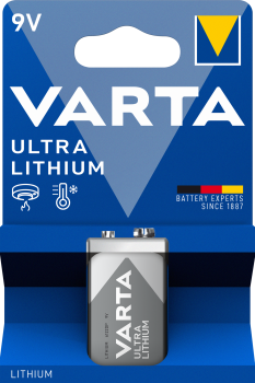 Varta CR9V E-Block 6122 Professional Lithium in 1er-Blister
