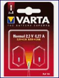 Varta Ersatzl. 704 2er 2.3 V (mit 2 Steckfäden)