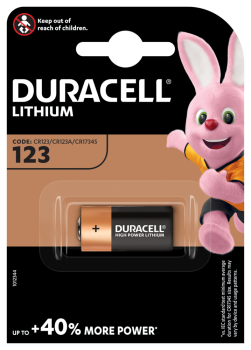 Duracell DL123 (CR17345) Ultra Lithium 3V
