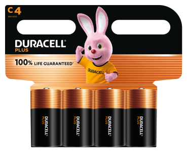 Duracell D MN1400/LR14 Plus im 4er Blister