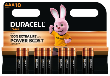 DURACELL PLUS Boost -AAA(MN2400/LR03) CP10 EAN