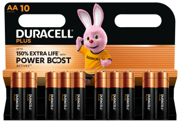 DURACELL PLUS Boost -AA(MN1500/LR6) CP10 EAN