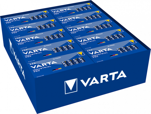 VARTA INDUSTRIAL PRO AAA Stück (10er Value Pack) 04003 211 111 EAN40 08496 35665 2