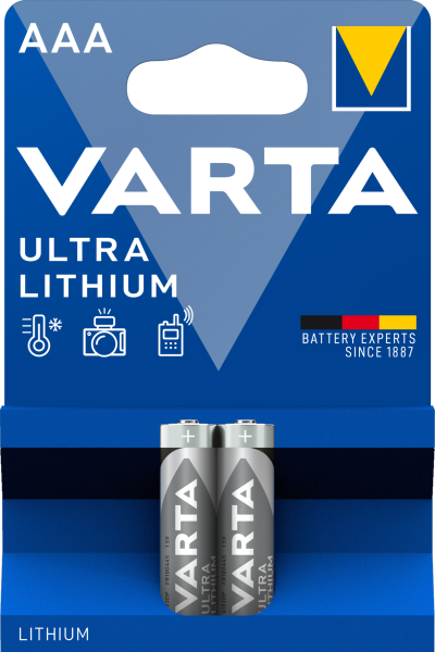 Varta Micro 6103 Professional Lithium in 2er-Blister