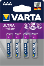 Varta Micro 6103 Professional Lithium in 4er-Blister