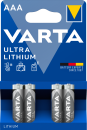 Varta Micro 6103 Professional Lithium in 4er-Blister