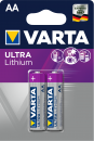 Varta Mignon 6106 Professional Lithium in 2er-Blister