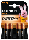 DURACELL PLUS AA Boost (MN1500/LR6) K4